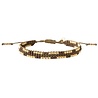A Beautiful Story Sieraden a Beaytiful Story - Dreamy Tijger Oog Goud Armband A Beautiful Story Sieraden a Beaytiful Story - Dreamy Tijger Oog Goud Armband