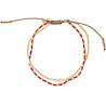 A Beautiful Story a Beautiful Story - Friendship Maansteen - Goud Armband A Beautiful Story a Beautiful Story - Friendship Maansteen - Goud Armband