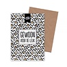 100% LEUK CADEAU 100% leuk kaart - Gewoon voor de Leuk 100% LEUK CADEAU 100% leuk kaart - Gewoon voor de Leuk