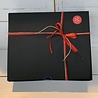 Kado doos zwart klap deksel 36x30x8 cm - gerecycled Kado doos zwart klap deksel 36x30x8 cm - gerecycled