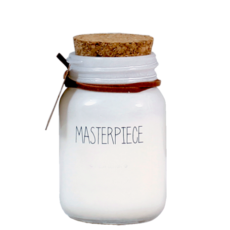 My Flame My Flame biologische soja kaars wit - Masterpiece My Flame My Flame biologische soja kaars wit - Masterpiece