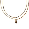 A Beautiful Story a Beautiful Story Rainbow Tijgeroog goud ketting A Beautiful Story a Beautiful Story Rainbow Tijgeroog goud ketting