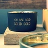 My Flame My Flame - Biologische Sojakaars - You are Gold My Flame My Flame - Biologische Sojakaars - You are Gold