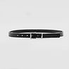 Bendl Bendl Dames Riem smal zwart - Gerecycled Brandslang Bendl Bendl Dames Riem smal zwart - Gerecycled Brandslang