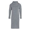 Knit Factory Knit Factory - Jamie Gebreide Jurk licht grijs Knit Factory Knit Factory - Jamie Gebreide Jurk licht grijs