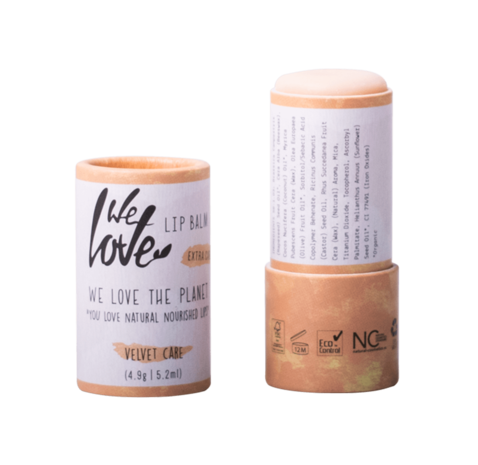 We love the planet We Love The Planet - Lip Balm - Velvet Care We love the planet We Love The Planet - Lip Balm - Velvet Care