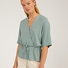 ARMEDANGELS Armedangels - Yrsaa - blouse eucalyptus green groen ARMEDANGELS Armedangels - Yrsaa - blouse eucalyptus green groen