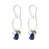 A Beautiful Story a Beautiful Story Flourish Lapis Lazuli zilver oorbellen A Beautiful Story a Beautiful Story Flourish Lapis Lazuli zilver oorbellen