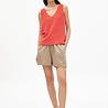 ARMEDANGELS Armedangels- Wilmaa Dames top - Hibiscus ARMEDANGELS Armedangels- Wilmaa Dames top - Hibiscus