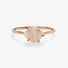 Pura Vida Pura Vida-Ring Crystal Cove - Rozenkwarts - rose plated - Pura Vida Pura Vida-Ring Crystal Cove - Rozenkwarts - rose plated -