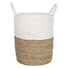 Yoshiko Yoshiko - Bandung zeegras mand Naturel Wit L Yoshiko Yoshiko - Bandung zeegras mand Naturel Wit L