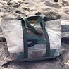 Mycha Ibiza Mycha Ibiza - Gerecyclede Tas - legertent Shopper - Strandtas - Mycha Ibiza Mycha Ibiza - Gerecyclede Tas - legertent Shopper - Strandtas -