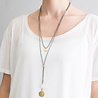 A Beautiful Story a Beautiful Story- Truly- Maansteen- Lotus- Goud- Ketting A Beautiful Story a Beautiful Story- Truly- Maansteen- Lotus- Goud- Ketting