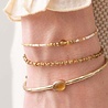 A Beautiful Story a Beautiful Story- Iris Citrien goud armband A Beautiful Story a Beautiful Story- Iris Citrien goud armband