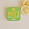MAX'S ORGANIC MINTS MAX'S ORGANIC MINTS - LEMON - 35gr MAX'S ORGANIC MINTS MAX'S ORGANIC MINTS - LEMON - 35gr