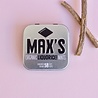 MAX'S ORGANIC MINTS MAX'S ORGANIC MINTS - LIQUORICE DROP- 35gr MAX'S ORGANIC MINTS MAX'S ORGANIC MINTS - LIQUORICE DROP- 35gr