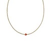 A Beautiful Story Sieraden Flora Carneool Goud Ketting A Beautiful Story Sieraden Flora Carneool Goud Ketting