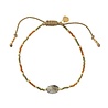 A Beautiful Story Sieraden a Beautiful Story - Joyful Labradoriet Goud Armband A Beautiful Story Sieraden a Beautiful Story - Joyful Labradoriet Goud Armband