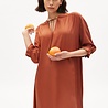 ARMEDANGELS Armedangels - Maaren Dames Jurk Brick ARMEDANGELS Armedangels - Maaren Dames Jurk Brick