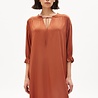 ARMEDANGELS Armedangels - Maaren Dames Jurk Brick ARMEDANGELS Armedangels - Maaren Dames Jurk Brick