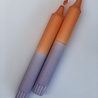 Dippy Dippy - Dip Dye kaars - Oranje / Paars Dippy Dippy - Dip Dye kaars - Oranje / Paars