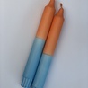 Dippy Dippy - Dip Dye kaars - Oranje / Blauw Dippy Dippy - Dip Dye kaars - Oranje / Blauw
