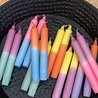 Dippy Dippy - Dip Dye kaars - Paars / Roze Dippy Dippy - Dip Dye kaars - Paars / Roze