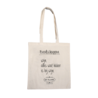 My Flame Canvas shopper tas - Boodschappen ; alles wat lekker bij wijn is My Flame Canvas shopper tas - Boodschappen ; alles wat lekker bij wijn is