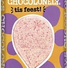 Tony Chocolonely Tony Chocolonely | Tis Feest | Wit Framboos Discodip chocolade Tony Chocolonely Tony Chocolonely | Tis Feest | Wit Framboos Discodip chocolade