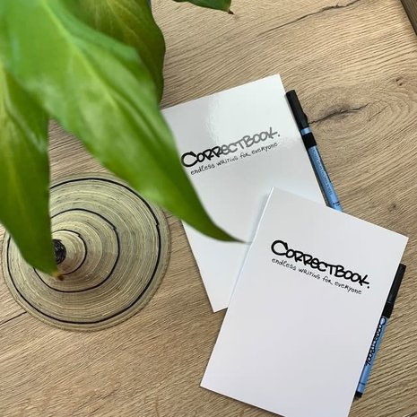 Correctbook Correctbook-A5- White- Gelinieerd Correctbook Correctbook-A5- White- Gelinieerd