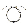 A Beautiful Story Sieraden a Beautiful Story Glimmer zwarte onyx goud Armband A Beautiful Story Sieraden a Beautiful Story Glimmer zwarte onyx goud Armband