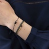 A Beautiful Story Sieraden a Beautiful Story - Joyful Zwarte Onyx Goud Armband A Beautiful Story Sieraden a Beautiful Story - Joyful Zwarte Onyx Goud Armband