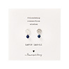 A Beautiful Story Sieraden a Beautiful Story - Mini Coin - Lapis Lazuli -zilver - Oorbellen A Beautiful Story Sieraden a Beautiful Story - Mini Coin - Lapis Lazuli -zilver - Oorbellen
