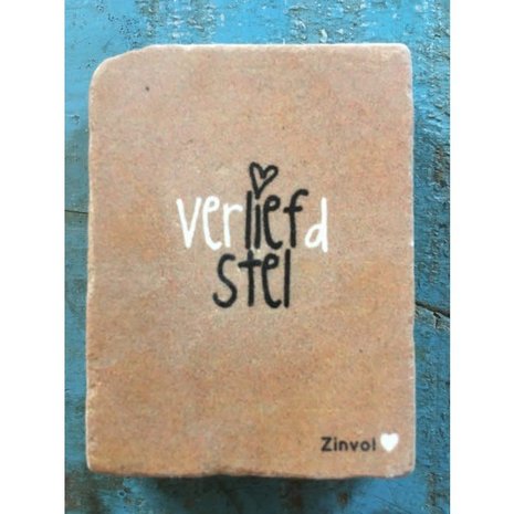 zinvol Zinvol - Steenmagneet - -VerLIEFd stel zinvol Zinvol - Steenmagneet - -VerLIEFd stel