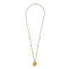 A Beautiful Story Sieraden a Beautiful Story - Feminine Labradoriet Goud Ketting A Beautiful Story Sieraden a Beautiful Story - Feminine Labradoriet Goud Ketting