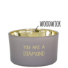 My Flame My Flame Biologische sojakaars - You are a Diamond My Flame My Flame Biologische sojakaars - You are a Diamond