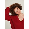 Tranquillo Tranquillo - gebreide trui - Samba Rood - GOTS Tranquillo Tranquillo - gebreide trui - Samba Rood - GOTS