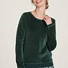 Tranquillo Tranquillo - Velours trui - smoke green - GOTS Tranquillo Tranquillo - Velours trui - smoke green - GOTS