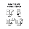 Correctbook Correctbook - A5 - Misty Mint- Gelinieerd Correctbook Correctbook - A5 - Misty Mint- Gelinieerd