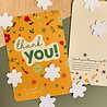Bloom Bloom - Kaart - Thank you - confetti Bloom Bloom - Kaart - Thank you - confetti
