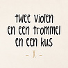 zinvol Zinvol - twee violen en een trommel en een kus zinvol Zinvol - twee violen en een trommel en een kus