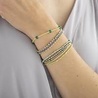 A Beautiful Story Sieraden A beautifulstory -Worship Aventurijn Goudkleurige Armband A Beautiful Story Sieraden A beautifulstory -Worship Aventurijn Goudkleurige Armband