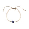 A Beautiful Story Sieraden A Beautiful story- Emotion Lapis Lazuli Goudkleurige Armband A Beautiful Story Sieraden A Beautiful story- Emotion Lapis Lazuli Goudkleurige Armband