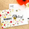 Bloom Bloom - Kaart Happy BeeDay - Bloeikaart Birthday Bloom Bloom - Kaart Happy BeeDay - Bloeikaart Birthday