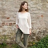 Knit Factory Knit Factory - Trui Beige - Jasmin gerecycled katoen Knit Factory Knit Factory - Trui Beige - Jasmin gerecycled katoen