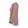 Knit Factory Knit Factory - Trui Oud Roze - Jasmin gerecycled katoen Knit Factory Knit Factory - Trui Oud Roze - Jasmin gerecycled katoen