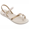 Ipanema Slippers Dames - Fashion Sandal Beige /Golde Ipanema Slippers Dames - Fashion Sandal Beige /Golde