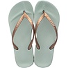 Ipanema Ipanema Slippers Dames - Anatomic Tan Green/Gold Ipanema Ipanema Slippers Dames - Anatomic Tan Green/Gold