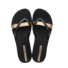 Ipanema Ipanema Slippers Dames - Kirei Fem Black/Gold Ipanema Ipanema Slippers Dames - Kirei Fem Black/Gold