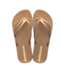 Ipanema Ipanema Slippers Dames - Bossa soft fem Beige/Gold Ipanema Ipanema Slippers Dames - Bossa soft fem Beige/Gold